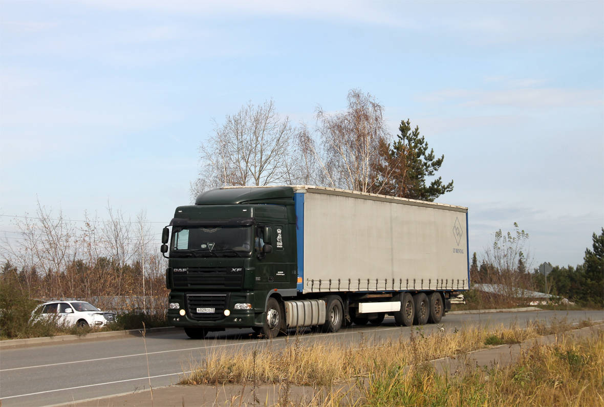 Ульяновская область, № А 029 СО 73 — DAF XF105 FT