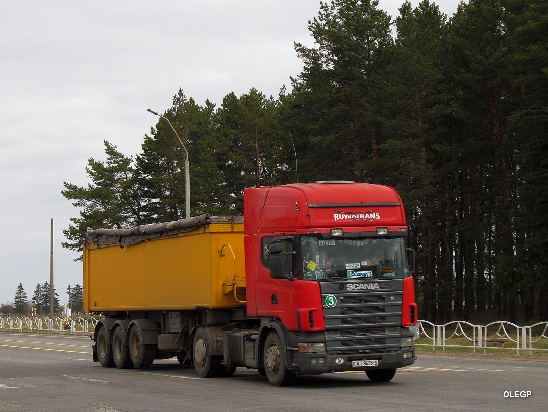 Витебская область, № АІ 9435-2 — Scania ('1996) R124L