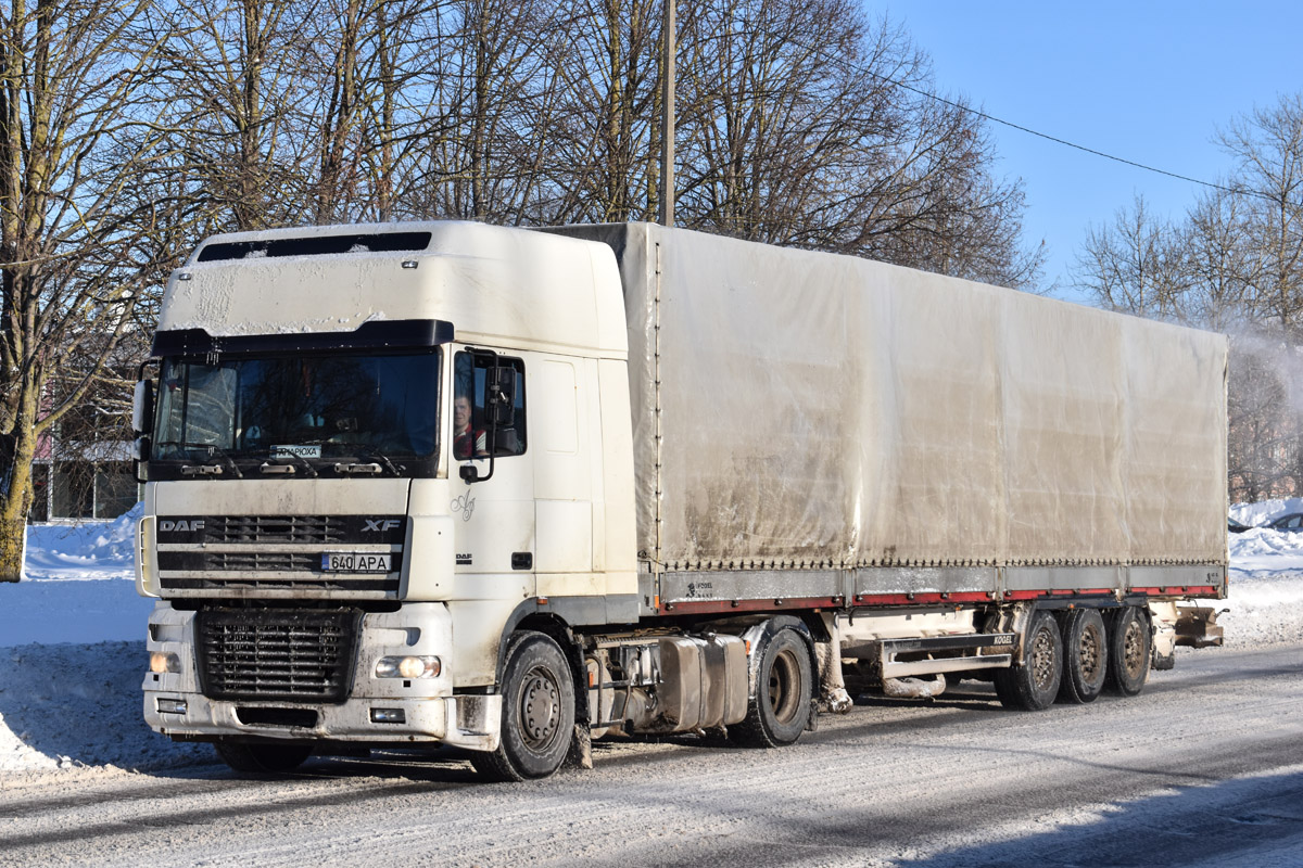 Эстония, № 640 APA — DAF XF95 FT