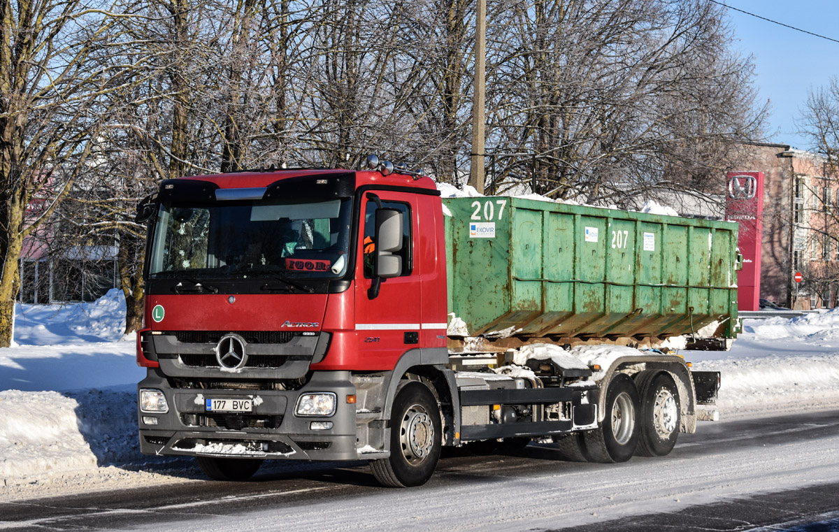 Эстония, № 177 BVC — Mercedes-Benz Actros ('2009) 2541