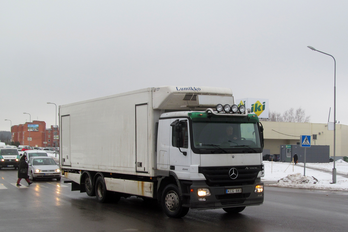 Литва, № KCG 683 — Mercedes-Benz Actros ('2003) 2544