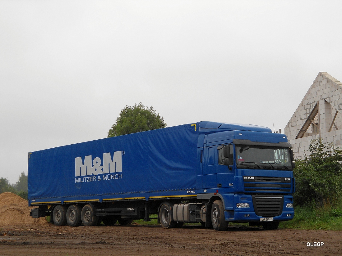 Минск, № АР 2294-7 — DAF XF95 FT