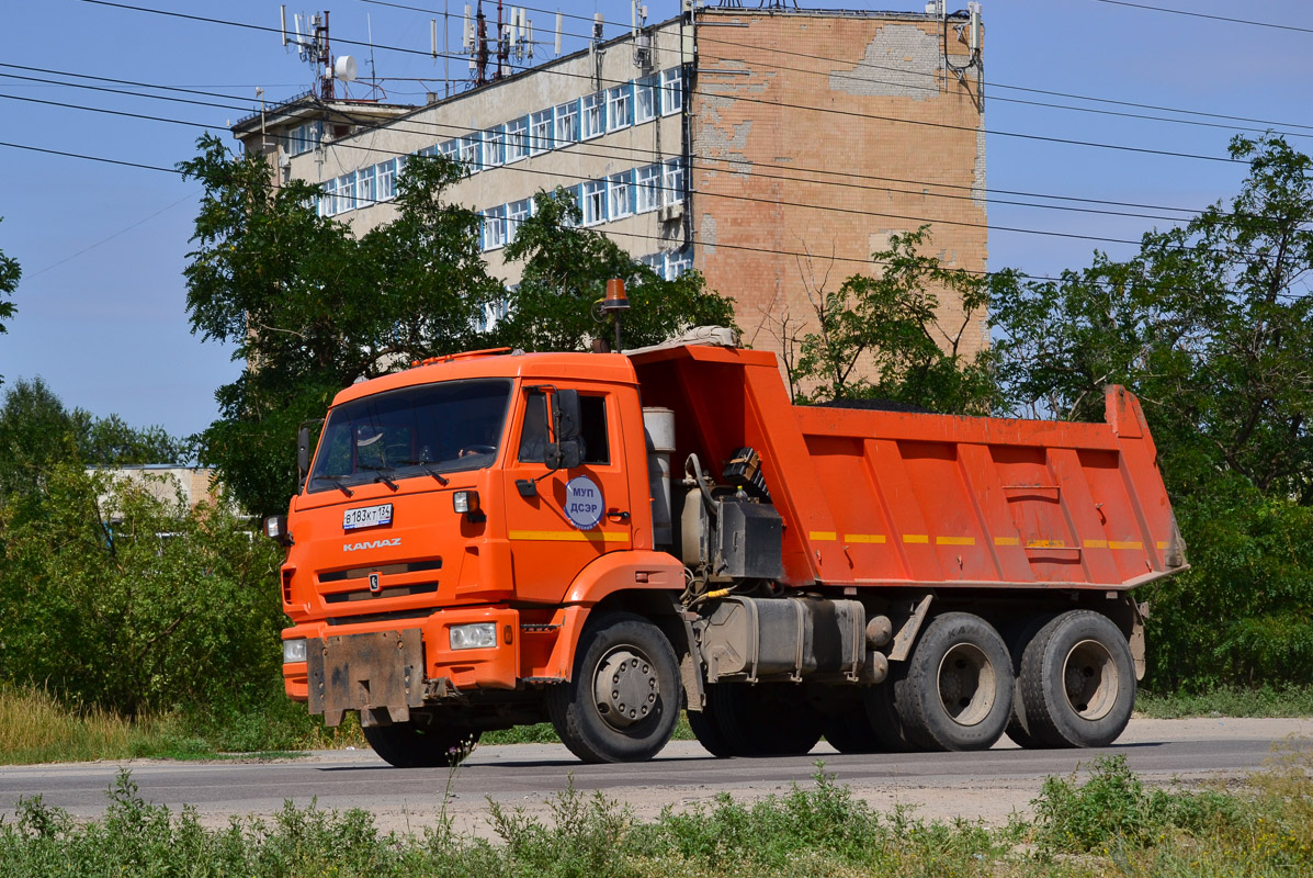 Волгоградская область, № В 183 КТ 134 — КамАЗ-65115-L4