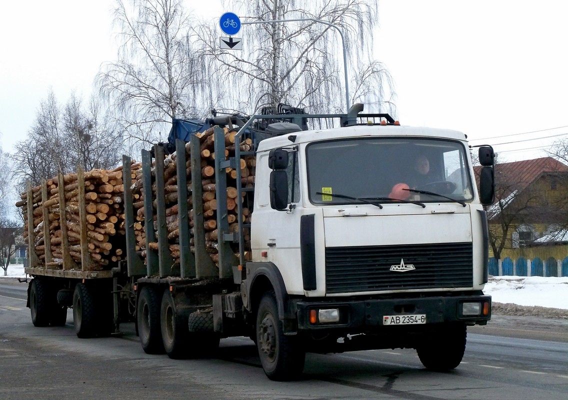 Могилёвская область, № АВ 2354-6 — МАЗ-6303 (общая модель)