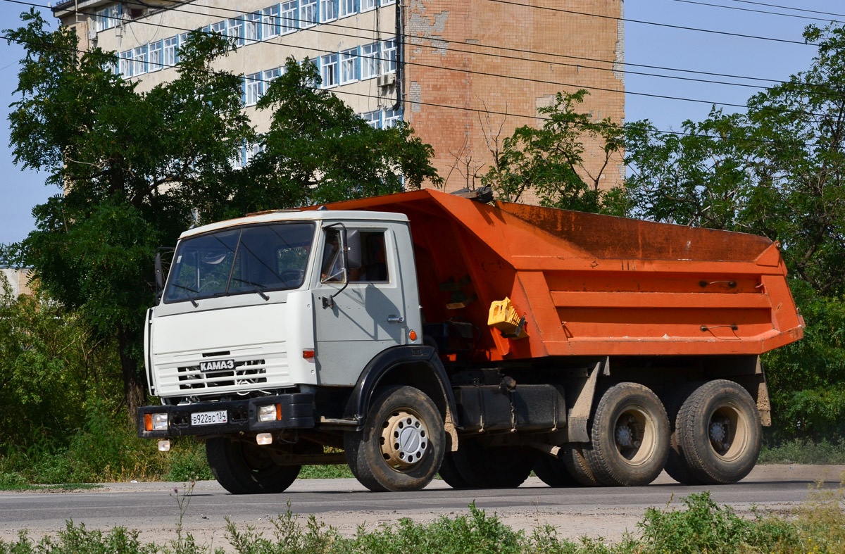 Волгоградская область, № В 922 ВС 134 — КамАЗ-5511