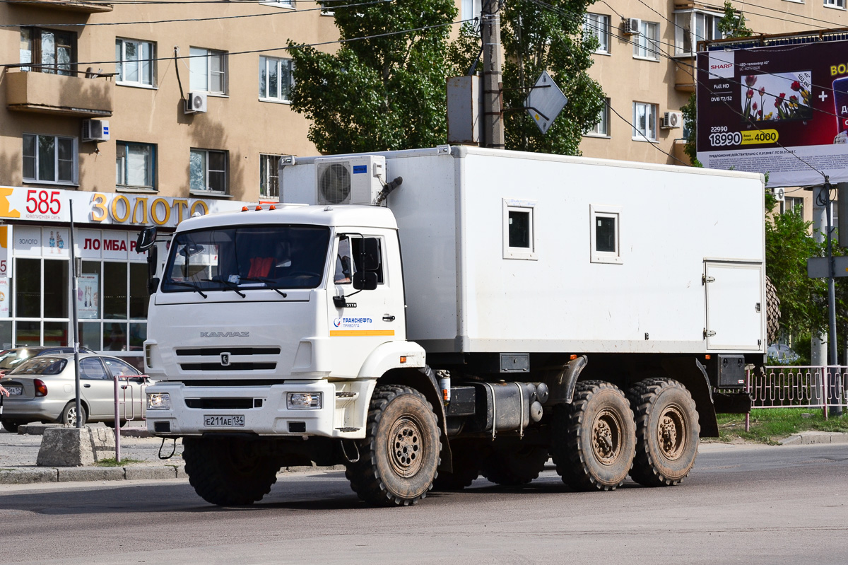 Волгоградская область, № Е 211 АЕ 134 — КамАЗ-43118-46