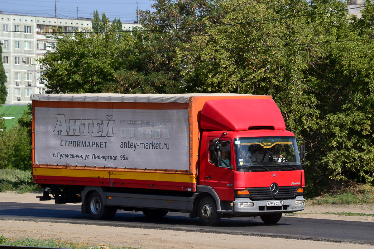 Краснодарский край, № С 993 ОХ 93 — Mercedes-Benz Atego 815