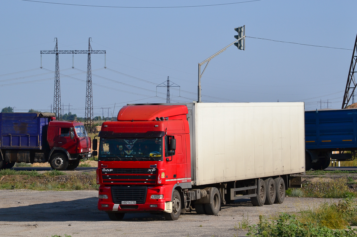 Брянская область, № М 801 КЕ 32 — DAF XF95 FT