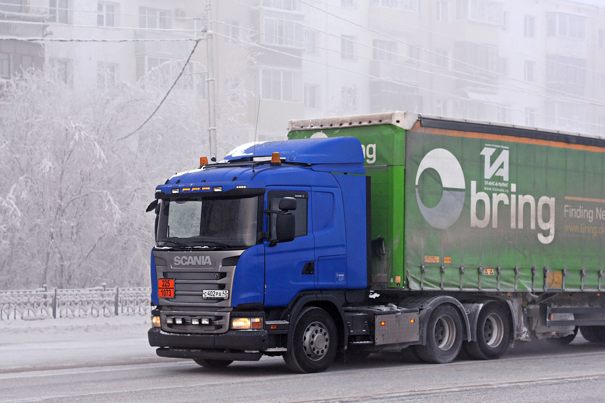 Кировская область, № С 402 РА 43 — Scania ('2013) G440