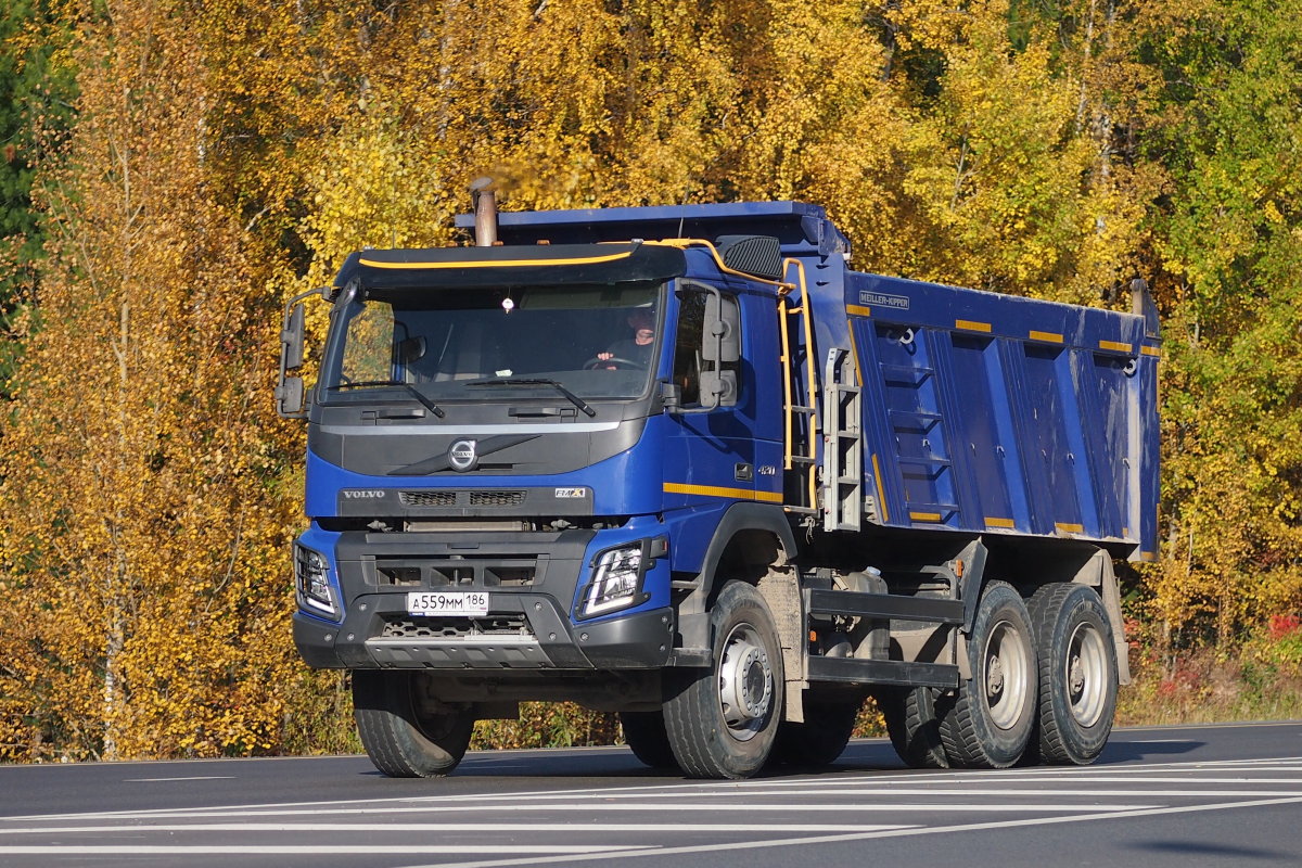 Ханты-Мансийский автоном.округ, № А 559 ММ 186 — Volvo ('2013) FMX.420 [X9P]