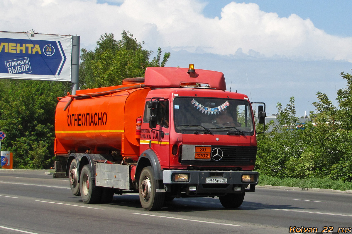 Алтайский край, № С 598 РУ 22 — Mercedes-Benz SK 2435