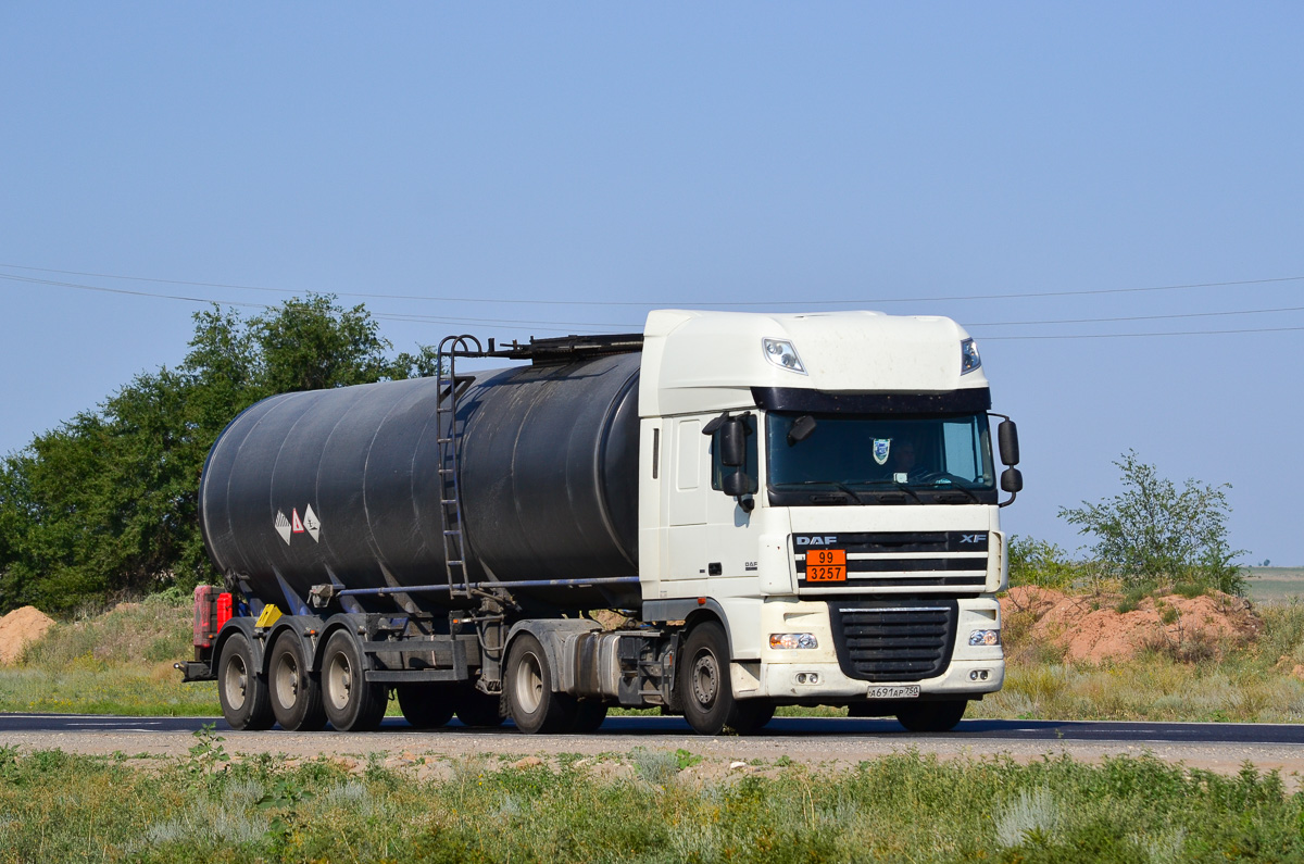 Московская область, № А 691 АР 750 — DAF XF105 FT