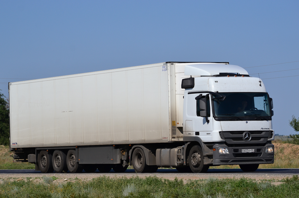 Санкт-Петербург, № К 603 ХР 82 — Mercedes-Benz Actros ('2009) 1841