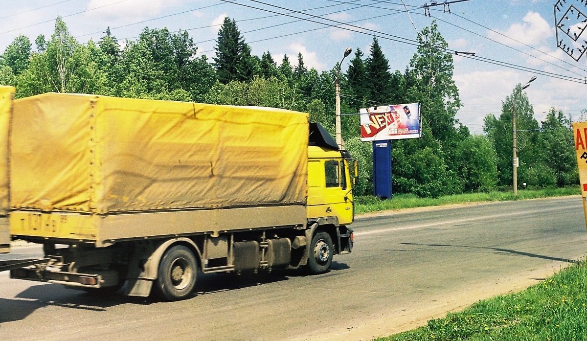 Москва, № Т 137 НВ 99 — MAN (общая модель)