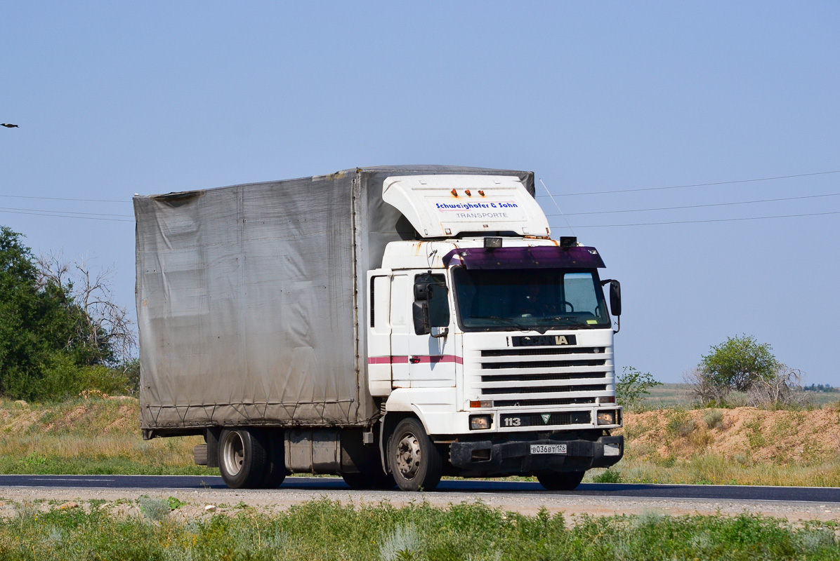 Ростовская область, № В 036 ВТ 126 — Scania (III) R113M