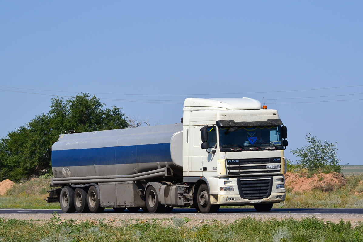 Ставропольский край, № Н 352 ХН 26 — DAF XF105 FT