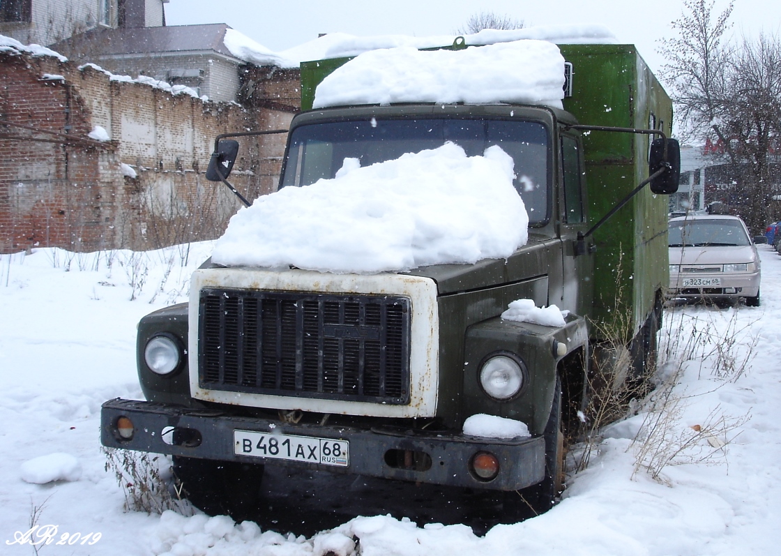 Тамбовская область, № В 481 АХ 68 — ГАЗ-33073