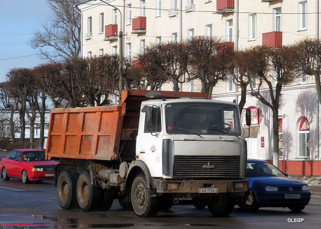 Витебская область, № АК 7794-2 — МАЗ-5516 (общая модель)