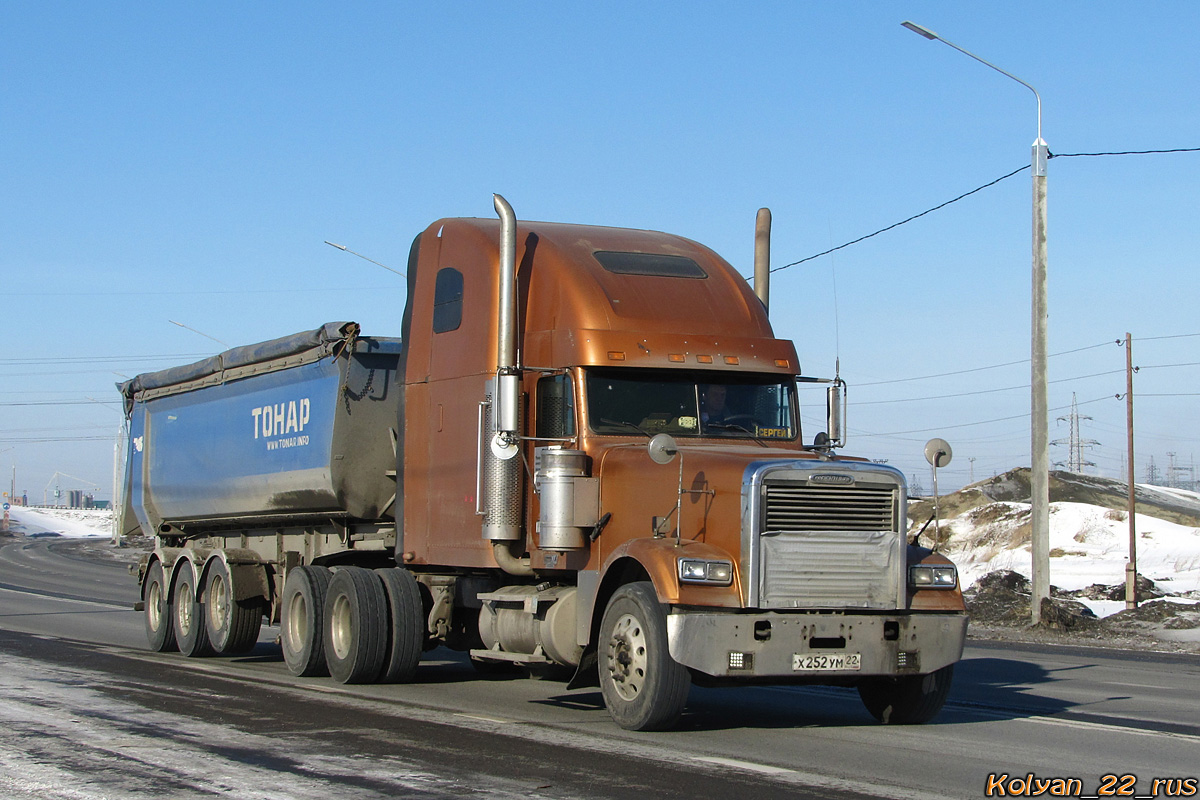 Алтайский край, № Х 252 УМ 22 — Freightliner FLD 132 Classic XL