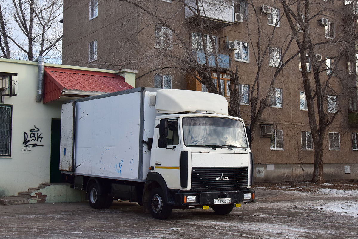 Волгоградская область, № Р 119 ОС 34 — МАЗ-437040 "Зубрёнок"