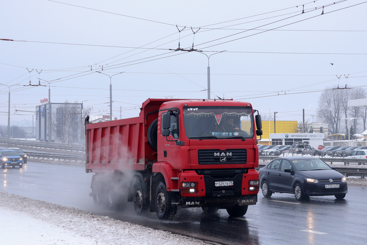 Калининградская область, № Р 424 ТВ 39 — MAN TGA 41.480