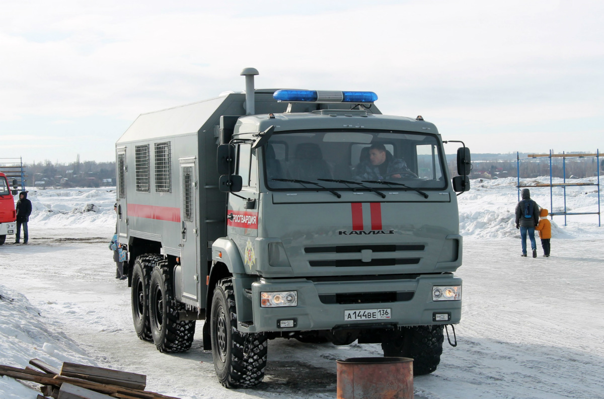 Воронежская область, № А 144 ВЕ 136 — КамАЗ-5350-42