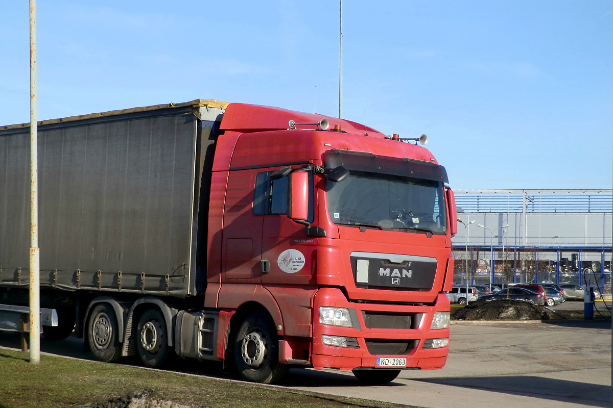 Латвия, № KD-2063 — MAN TGX ('2007) 26.440