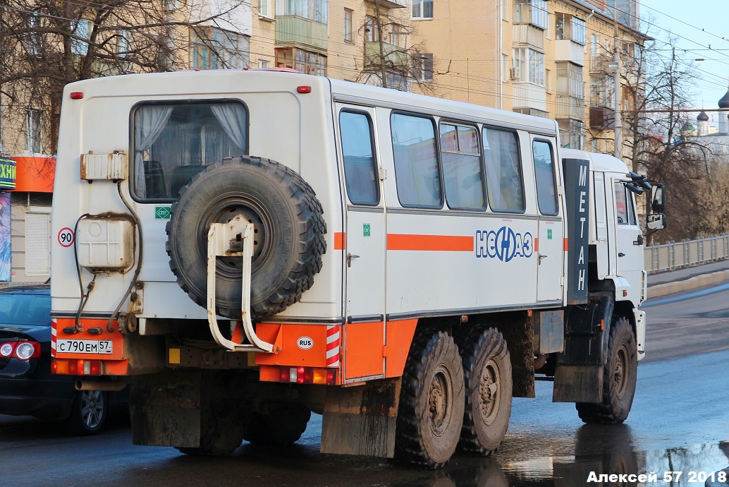 Орловская область, № С 790 ЕМ 57 — КамАЗ-43114-30