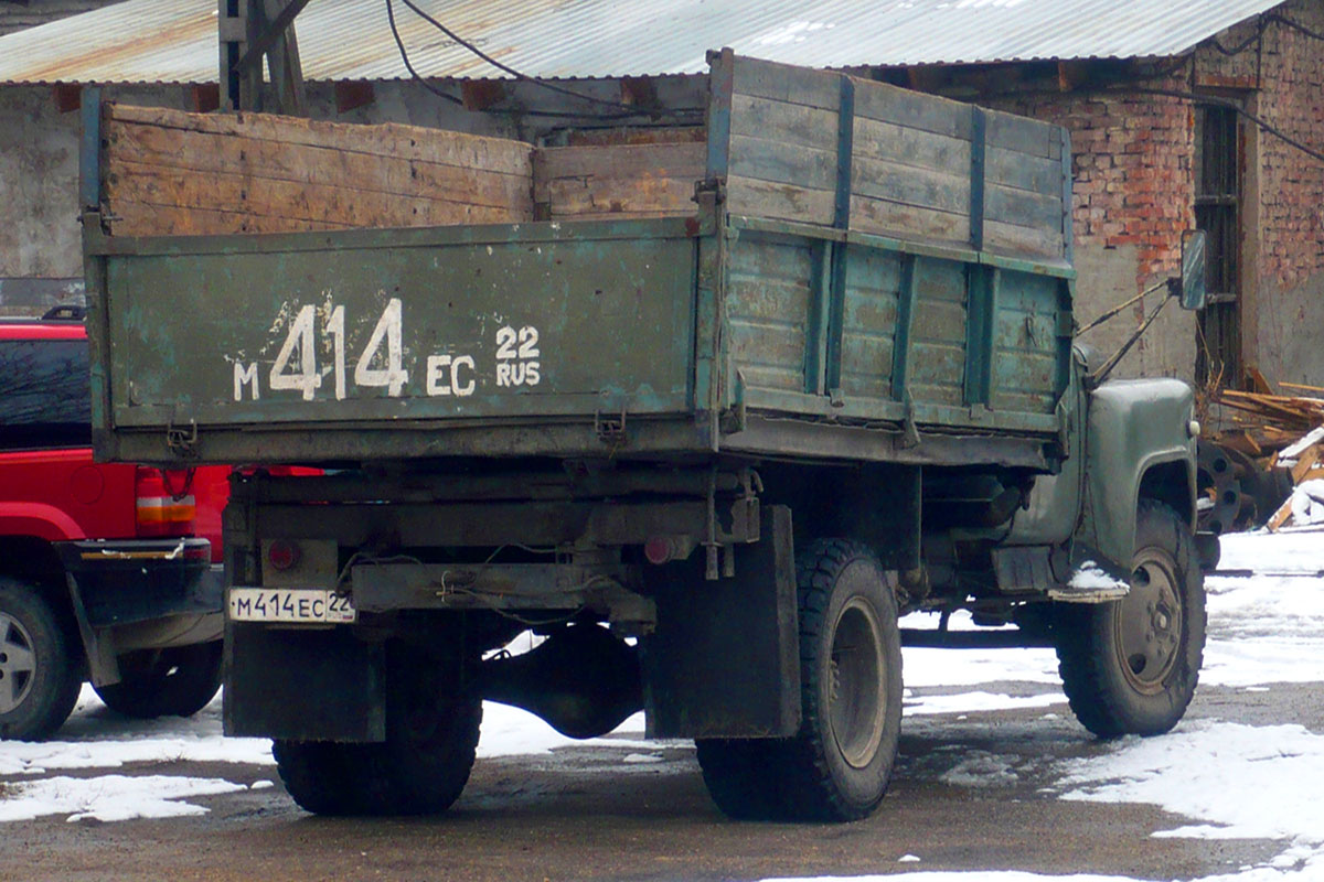 Алтайский край, № М 414 ЕС 22 — ГАЗ-53-02