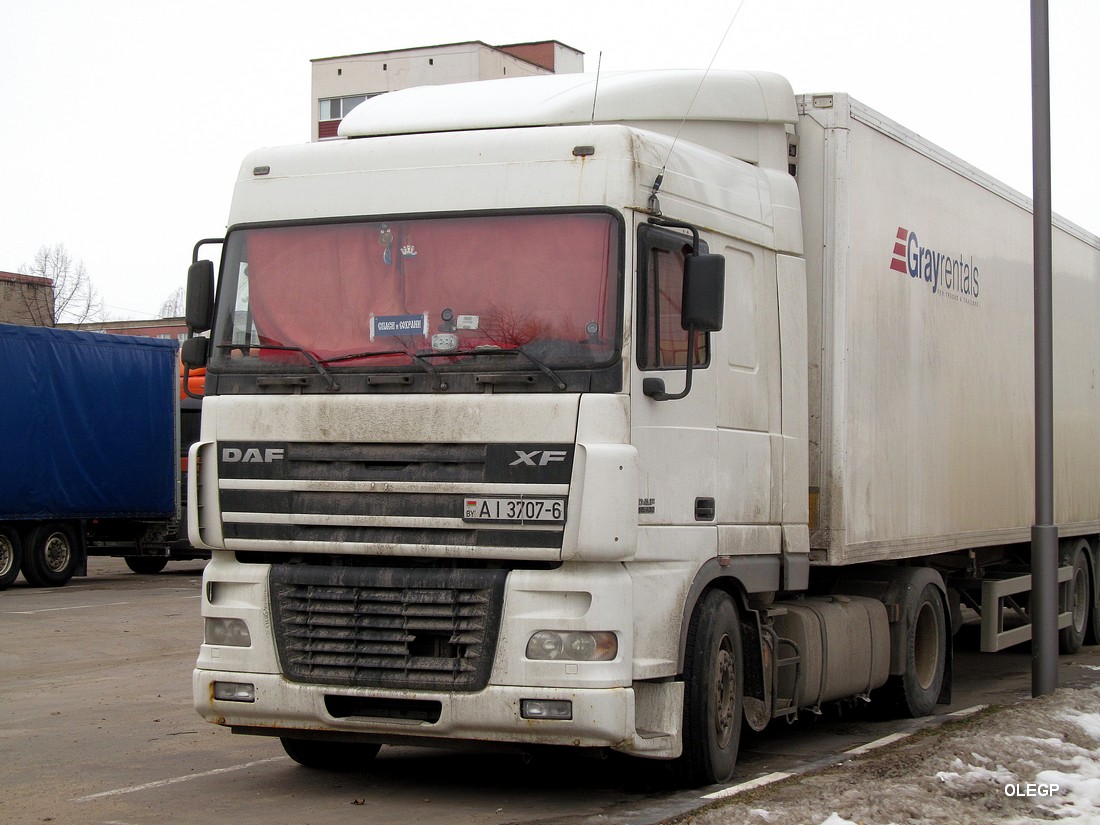 Могилёвская область, № АІ 3707-6 — DAF XF95 FT