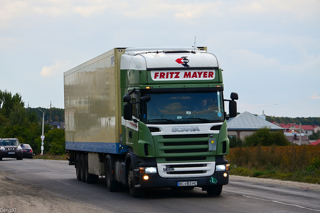 Львовская область, № ВС 4153 НС — Scania ('2004) R420