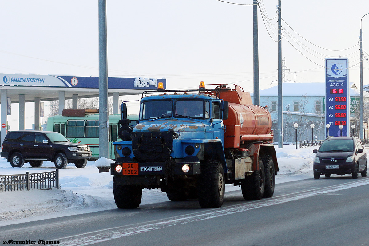 Саха (Якутия), № Н 851 НН 14 — Урал-4320-40