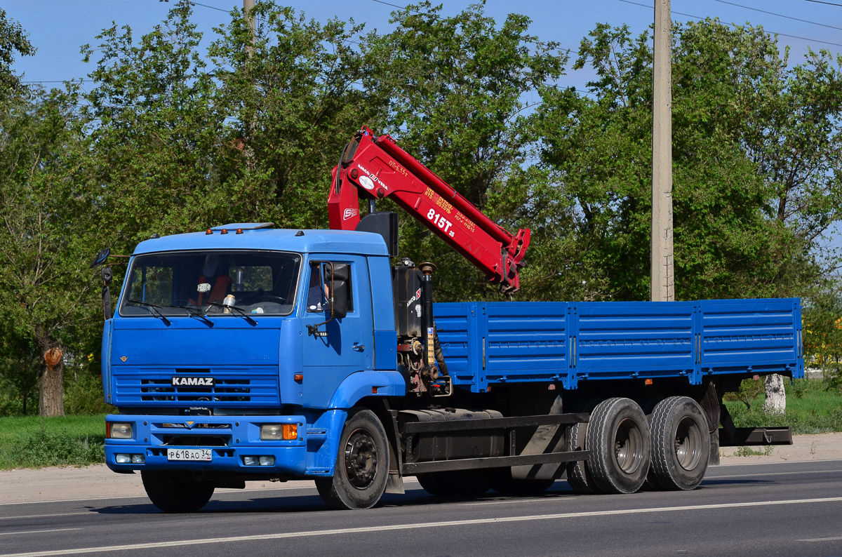 Волгоградская область, № Р 618 АО 34 — КамАЗ-65117-62