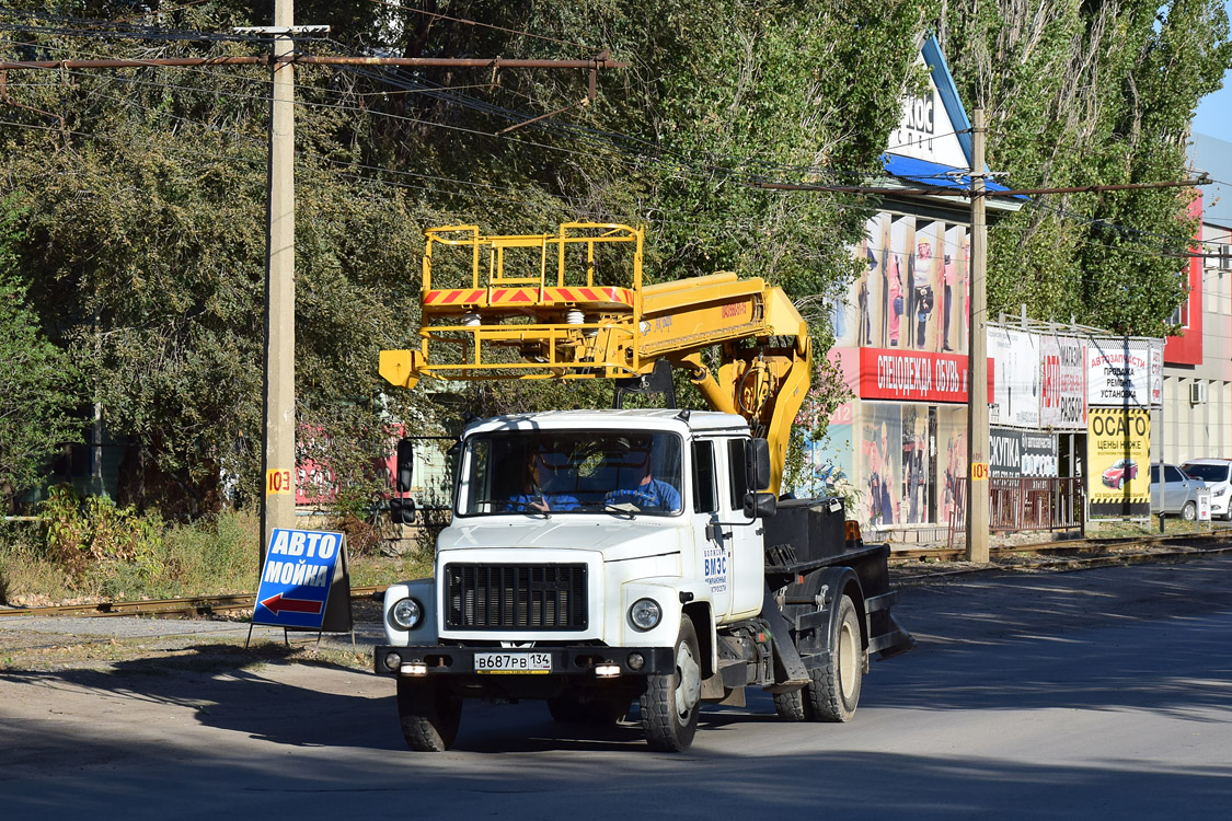 Волгоградская область, № В 687 РВ 134 — ГАЗ-3309