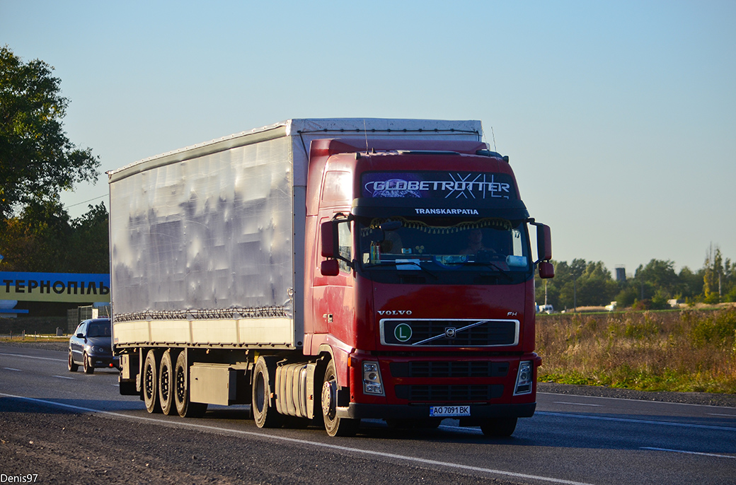 Закарпатская область, № АО 7091 ВК — Volvo ('2002) FH12.480