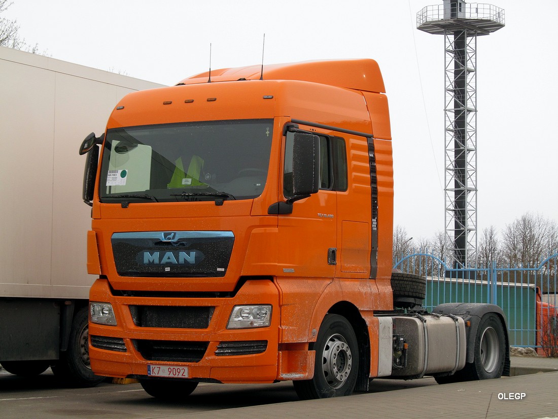 Польша, № K7 9092 — MAN TGX ('2007) 18.480