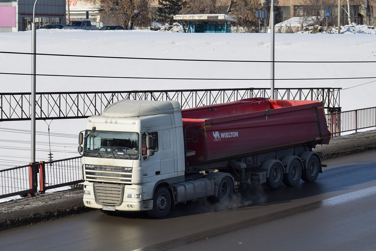 Алтайский край, № Р 770 ХО 22 — DAF XF105 FT