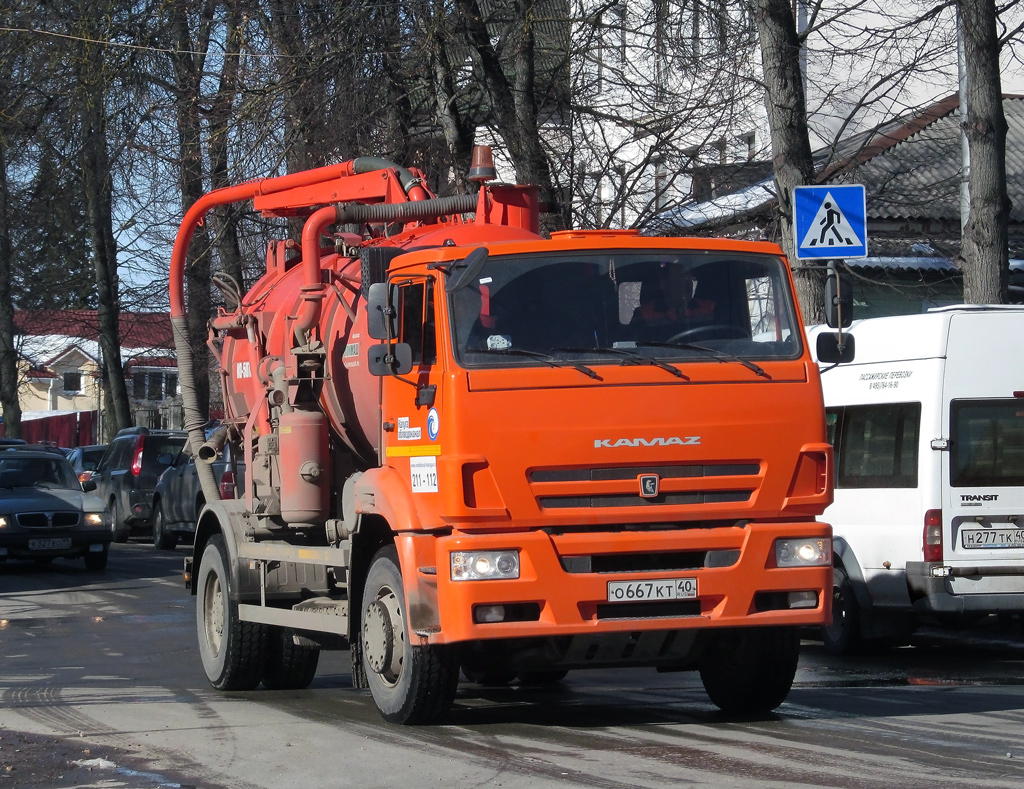 Калужская область, № О 667 КТ 40 — КамАЗ-53605-L4