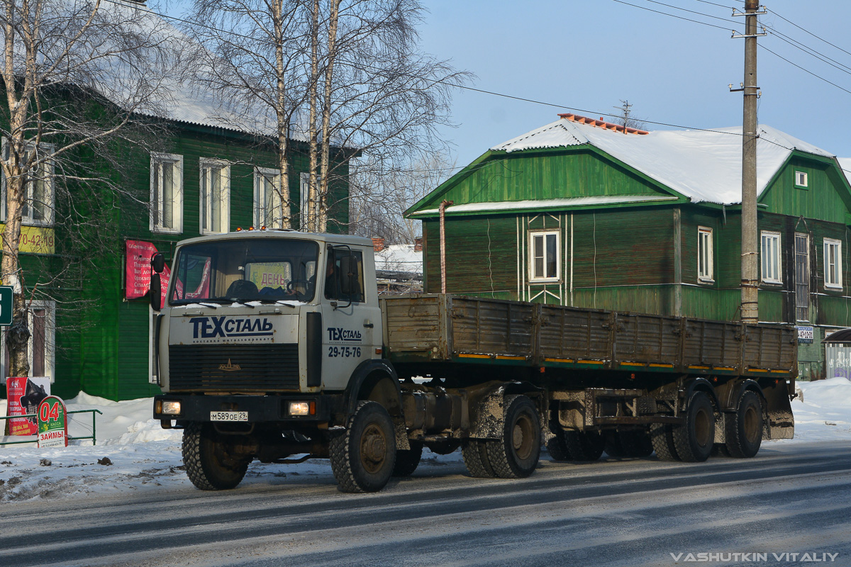 Архангельская область, № М 589 ОЕ 29 — МАЗ-5434