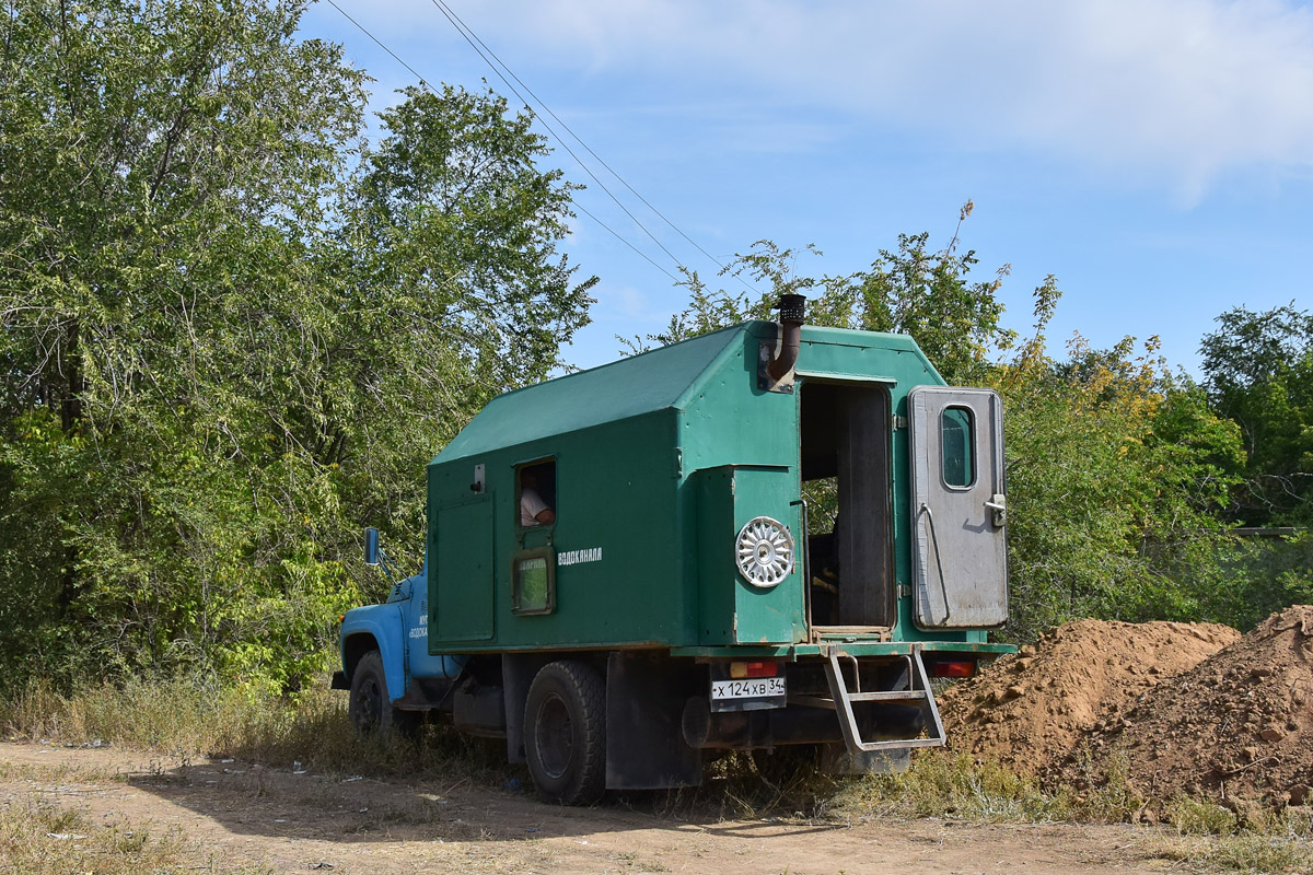 Волгоградская область, № Х 124 ХВ 34 — ЗИЛ-130 (общая модель)