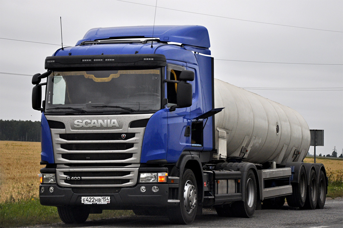 Новосибирская область, № Е 422 НВ 154 — Scania ('2004) G400