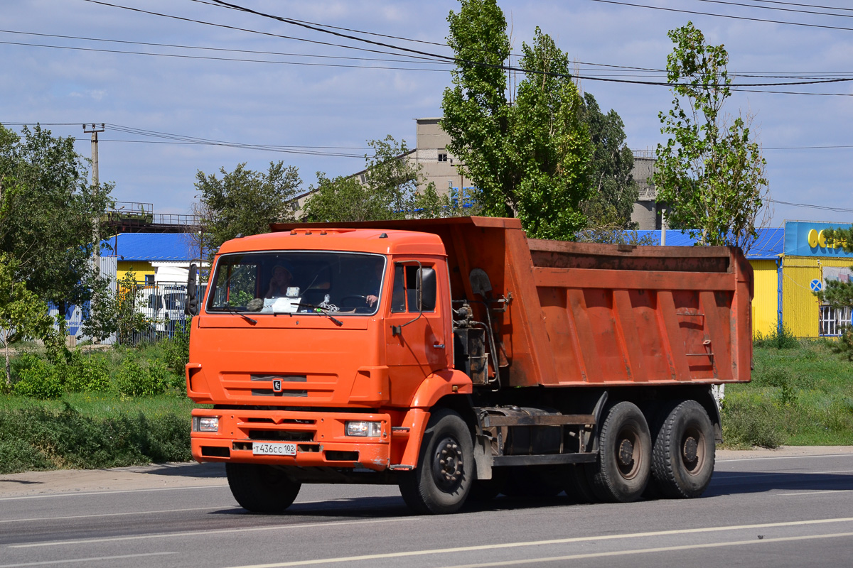 Башкортостан, № Т 436 СС 102 — КамАЗ-6520-06 [65200F]