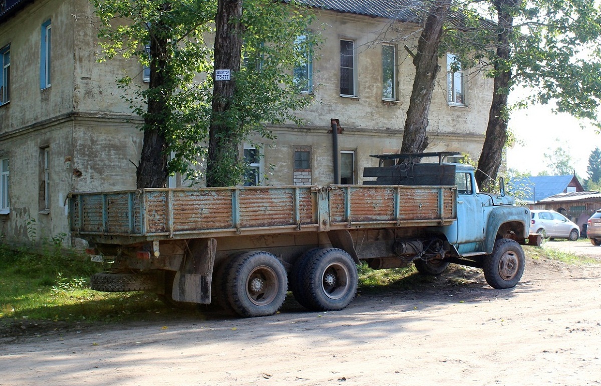 Псковская область, № С 857 ЕН 60 — ЗИЛ-133ГЯ