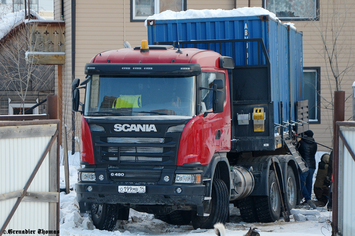 Саха (Якутия), № О 199 МВ 14 — Scania ('2013) G480