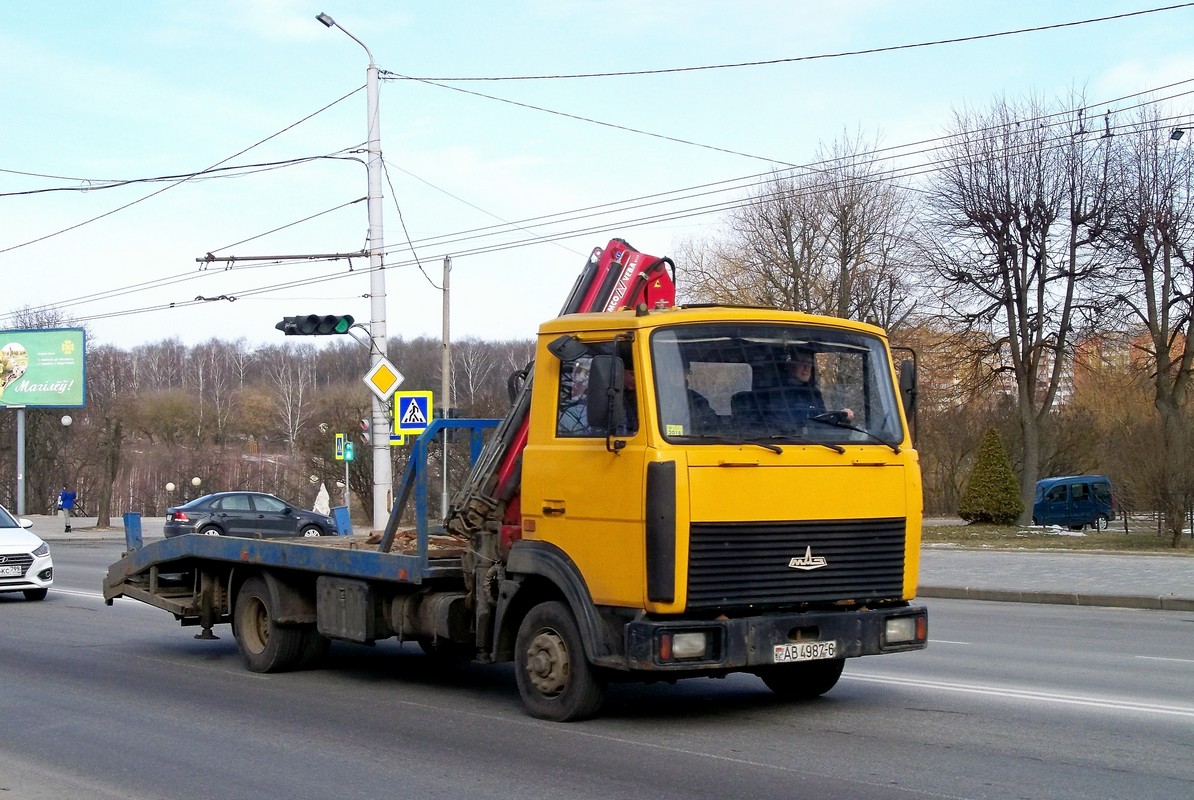 Могилёвская область, № АВ 4987-6 — МАЗ-4370 (общая модель)