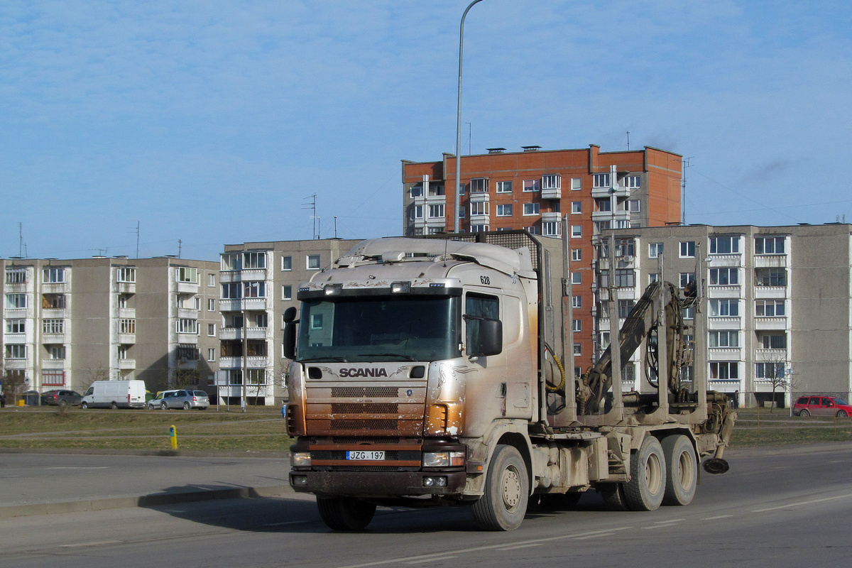 Литва, № JZG 197 — Scania ('1996, общая модель)