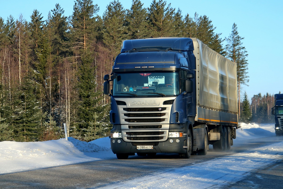 Ленинградская область, № У 788 АС 47 — Scania ('2009) R420