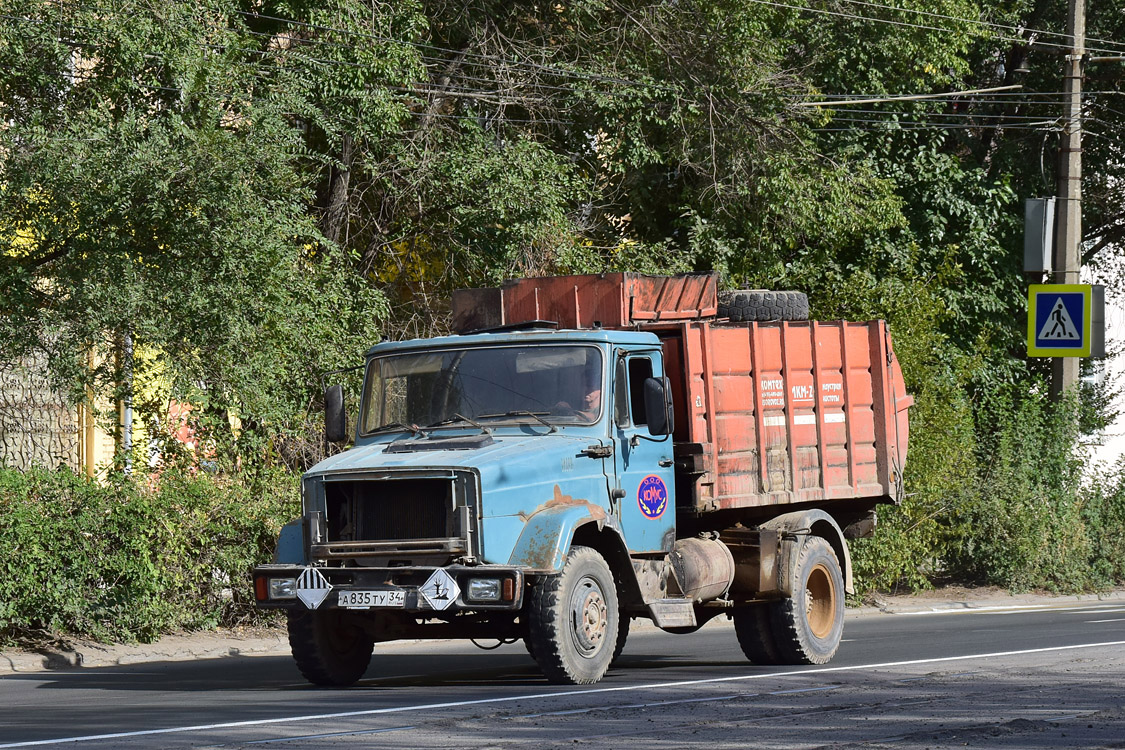 Волгоградская область, № А 835 ТУ 34 — ЗИЛ-433362