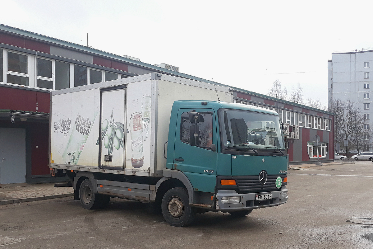 Латвия, № EM-6015 — Mercedes-Benz Atego 1017