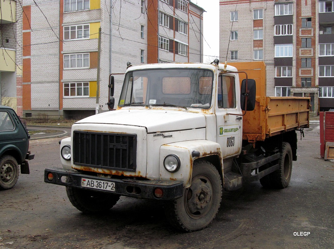 Витебская область, № АВ 3617-2 — ГАЗ-3309